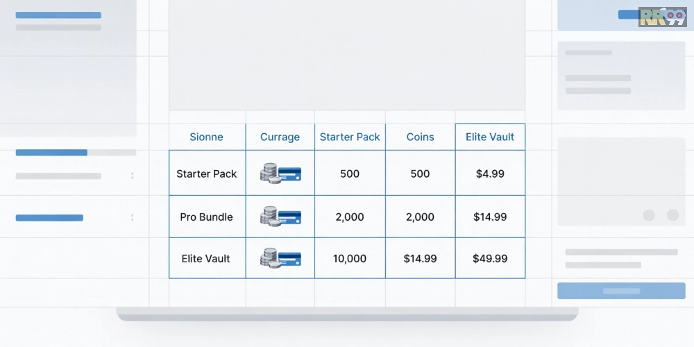 Bảng giá các gói nạp tiền và ưu đãi hấp dẫn cho game bài online