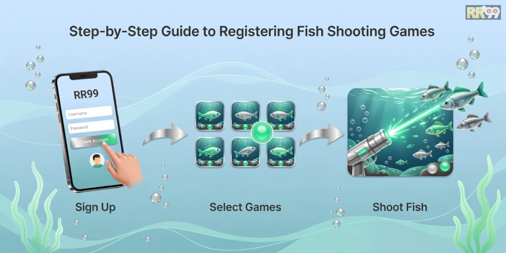 Hướng dẫn từng bước đăng ký và chơi game bắn cá rr99 từ A đến Z