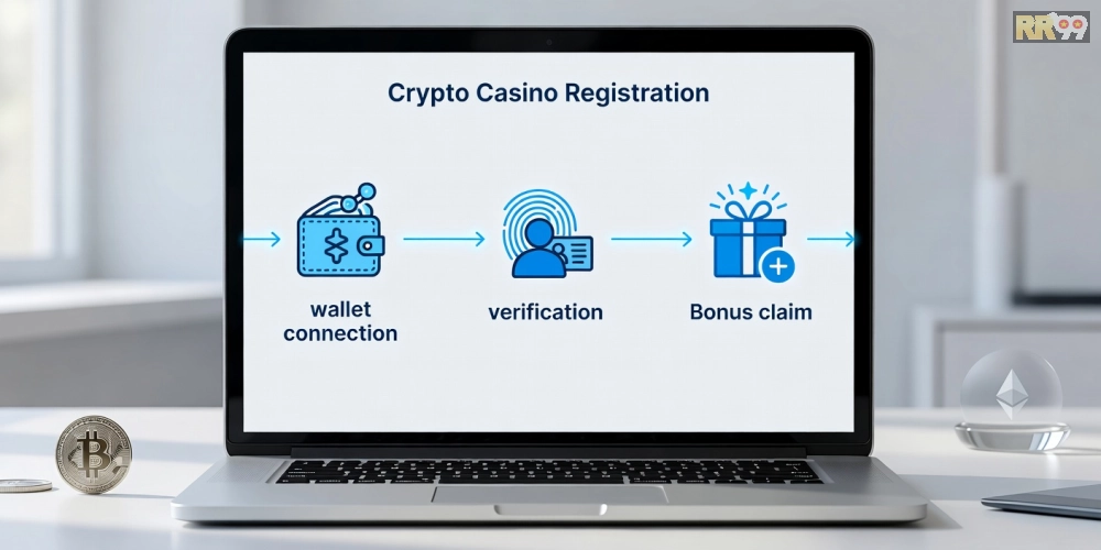 Hướng dẫn từng bước đăng ký tài khoản crypto casino rr99 an toàn
