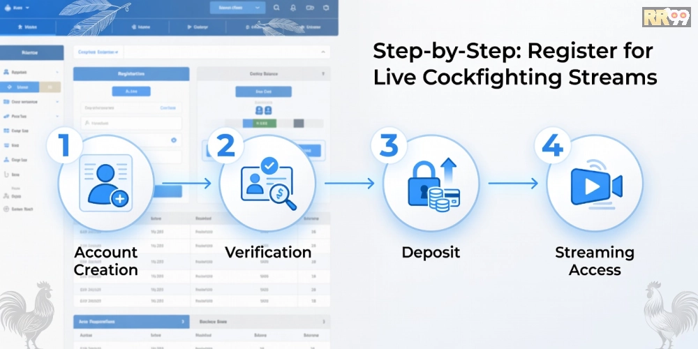 Hướng dẫn từng bước đăng ký và sử dụng xem đá gà trực tiếp casino rr99 dễ dàng