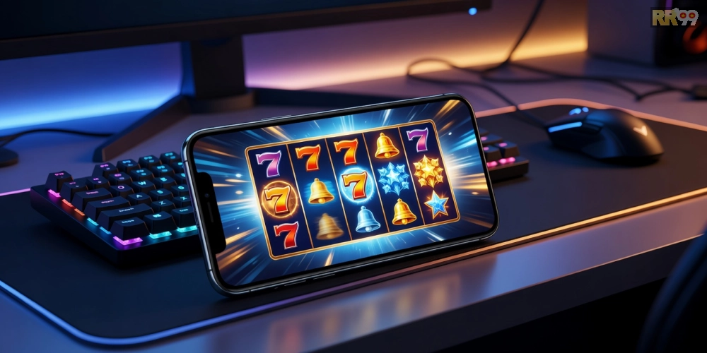 Caption mô tả khái niệm tải game nổ hũ rr99 qua hình ảnh minh họa